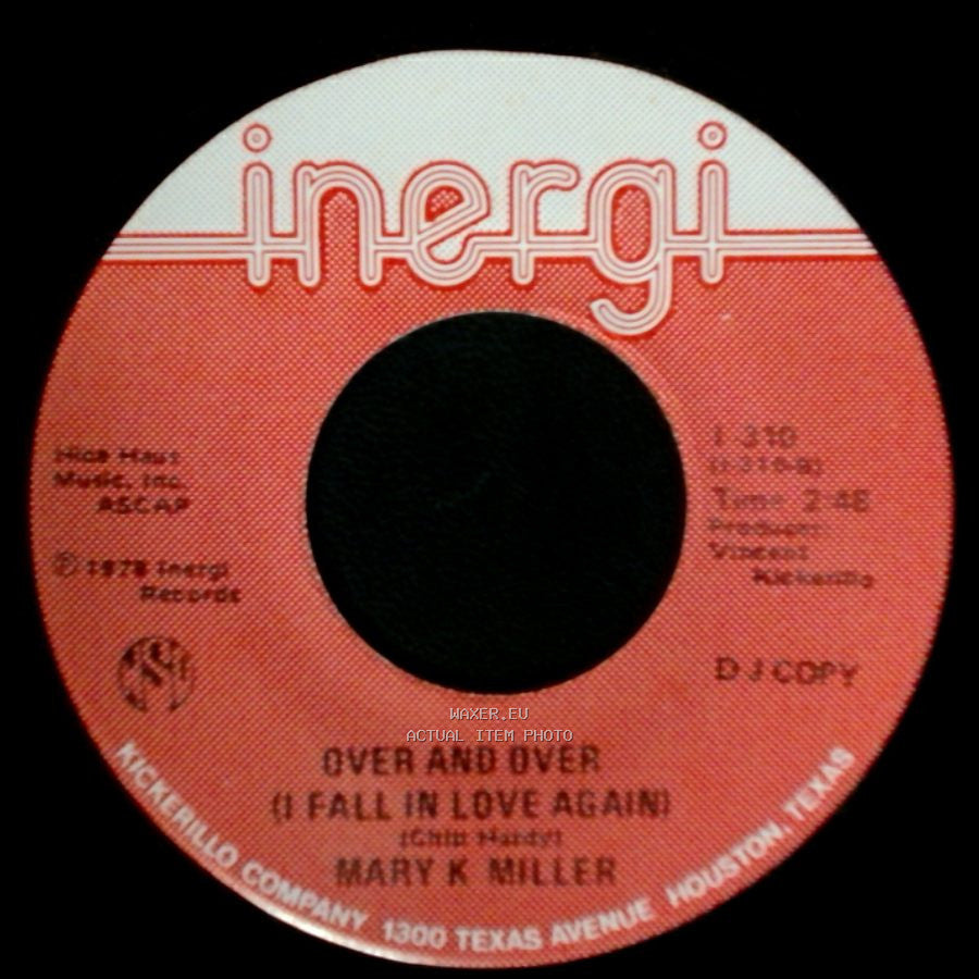 Mary K. Miller - Handcuffed To A Heartache / Over And Over (I Fall In Love Again) side B