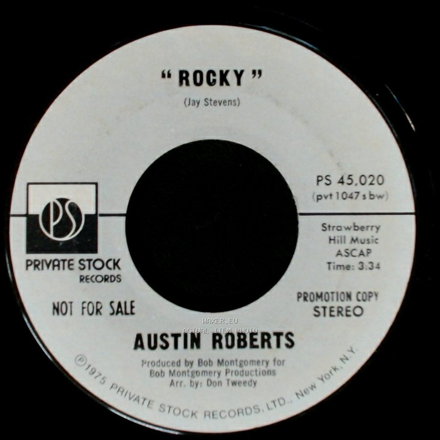 Austin Roberts - Rocky / "Rocky" side A