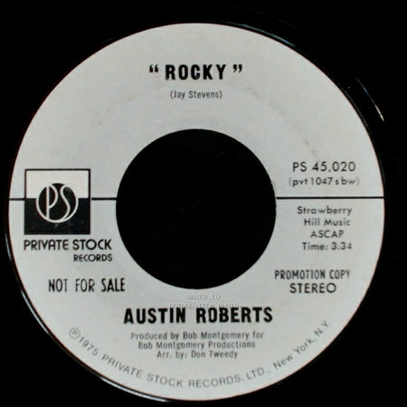 Austin Roberts - Rocky / "Rocky" side A