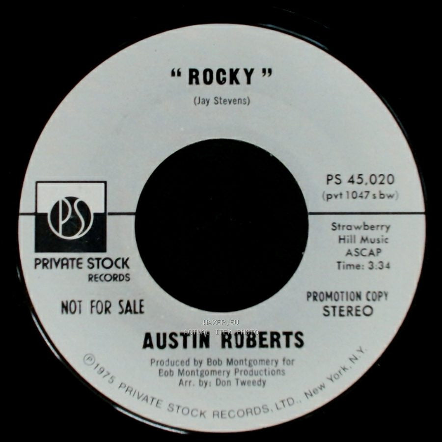 Austin Roberts - Rocky / "Rocky" side A