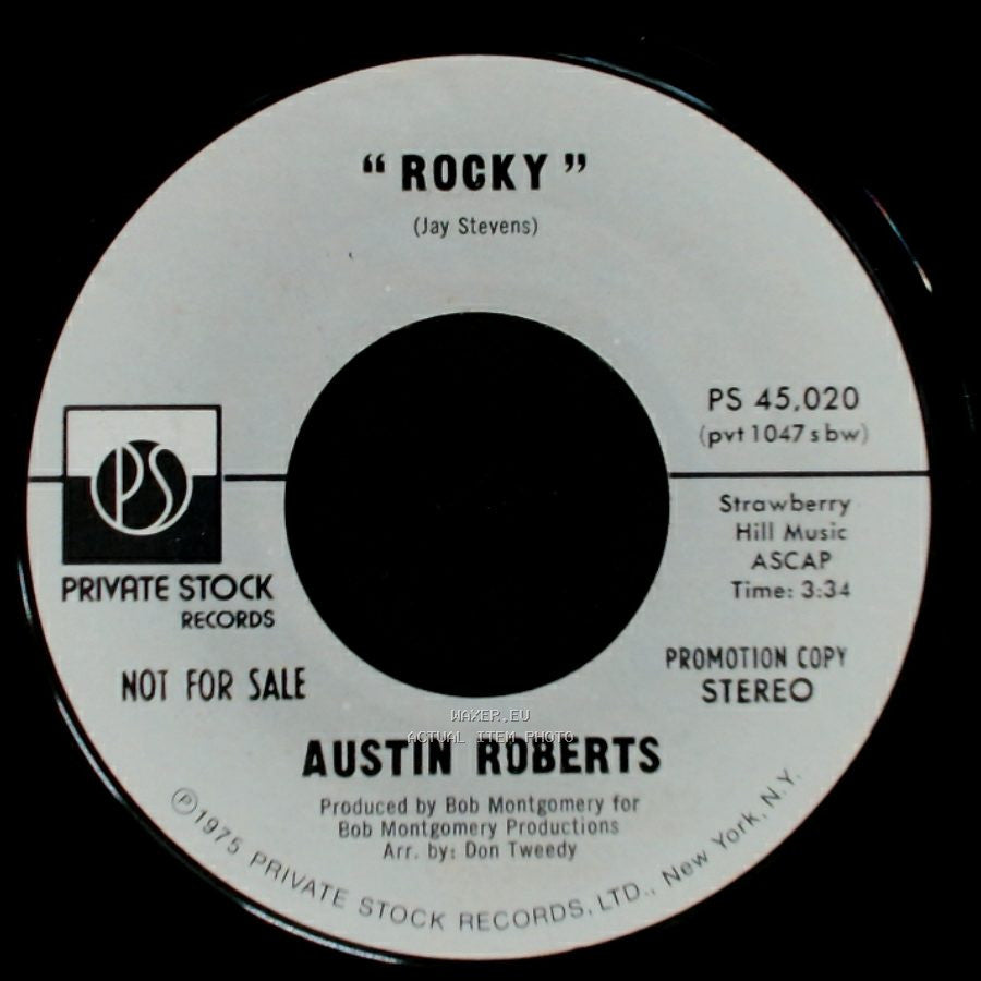 Austin Roberts - Rocky / "Rocky" side A