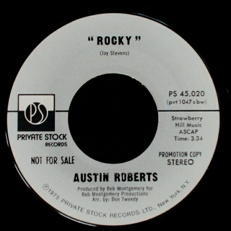 Austin Roberts - Rocky / "Rocky" side A
