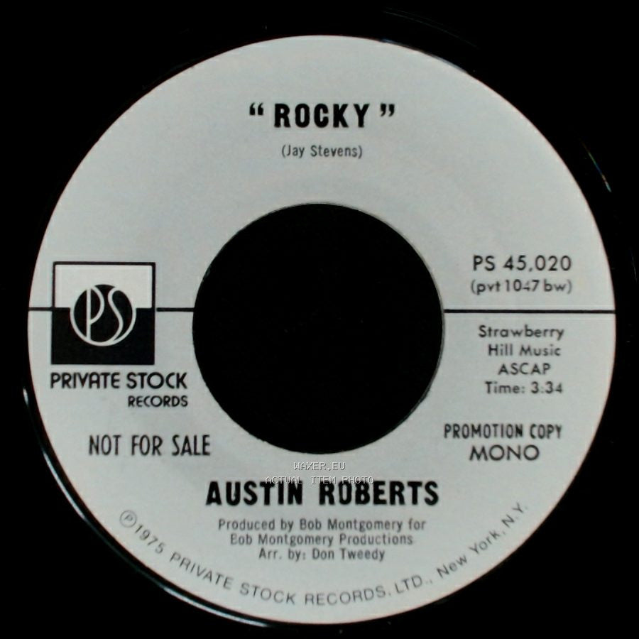 Austin Roberts - Rocky / "Rocky" side A