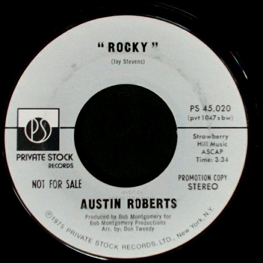 Austin Roberts - Rocky / "Rocky" side A