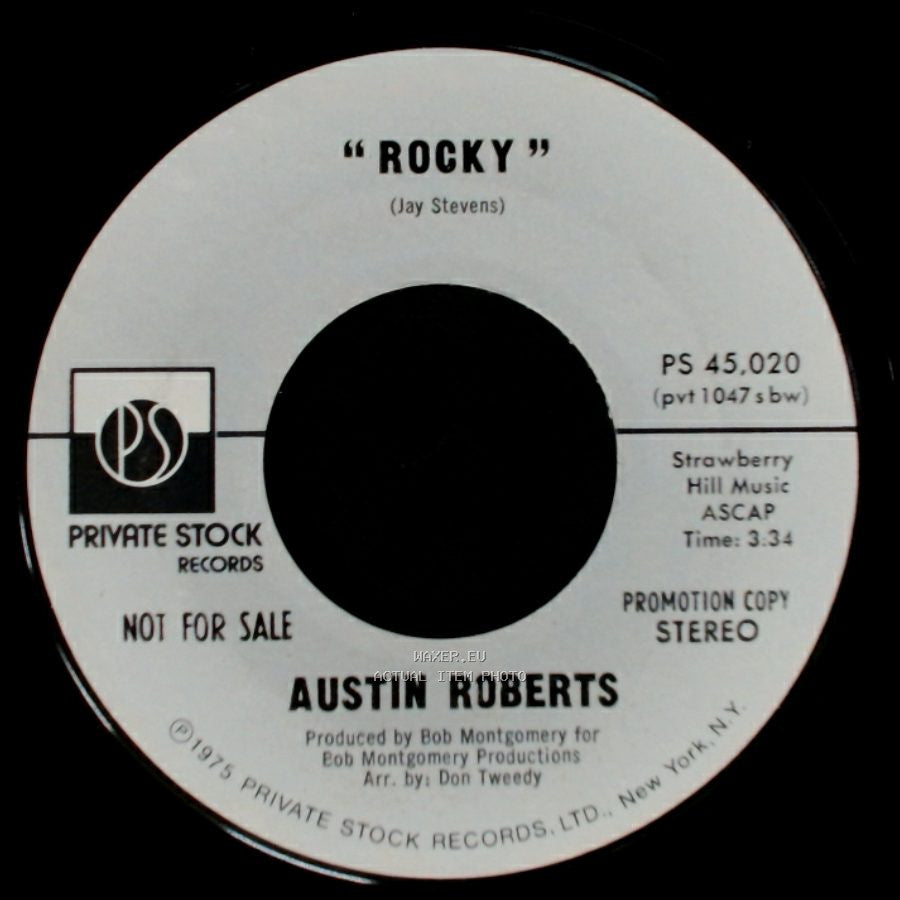 Austin Roberts - Rocky / "Rocky" side A