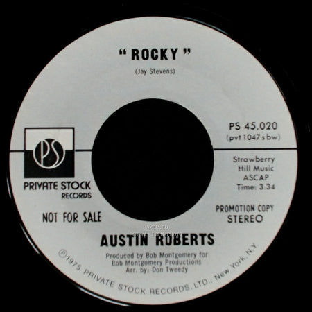 Austin Roberts - Rocky / "Rocky" side A