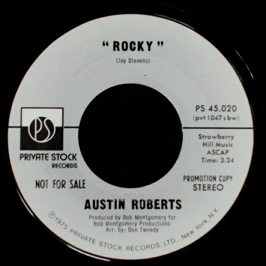 Austin Roberts - Rocky / "Rocky" side A