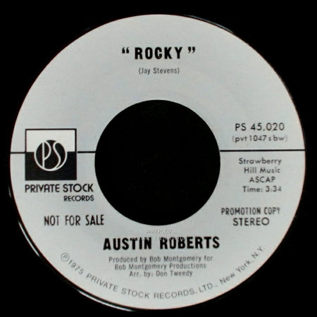 Austin Roberts - Rocky / "Rocky" side A