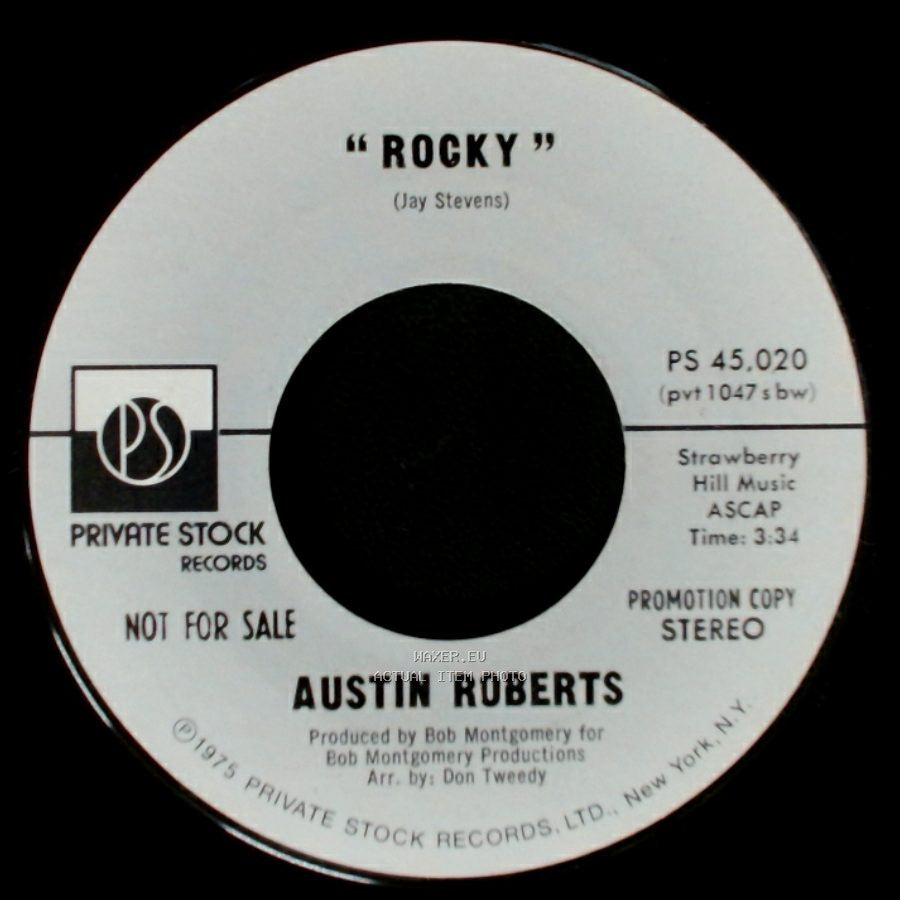 Austin Roberts - Rocky / "Rocky" side A