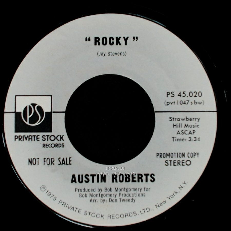 Austin Roberts - Rocky / "Rocky" side A