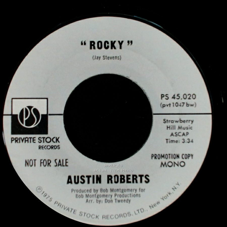 Austin Roberts - Rocky / "Rocky" side A