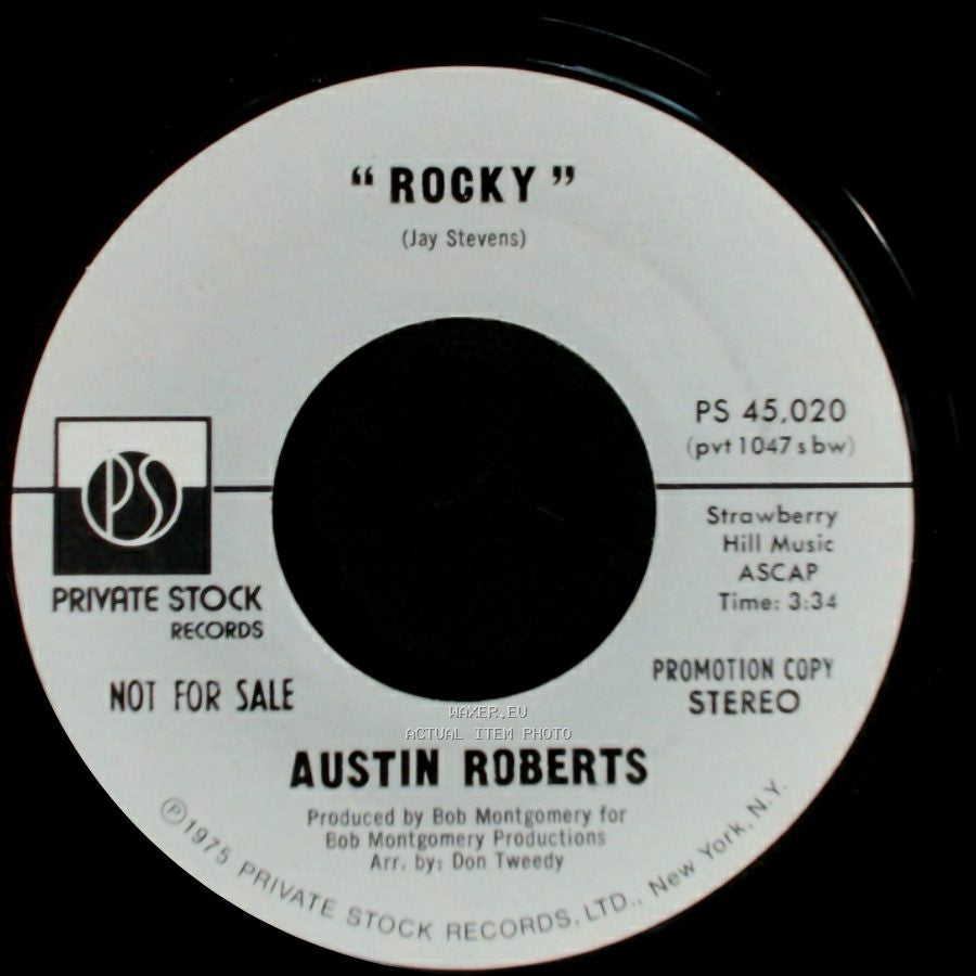 Austin Roberts - Rocky / "Rocky" side A
