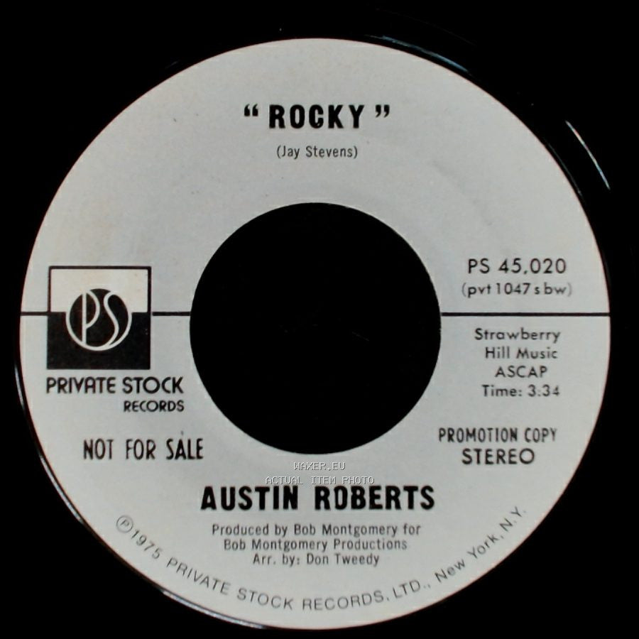 Austin Roberts - Rocky / "Rocky" side A