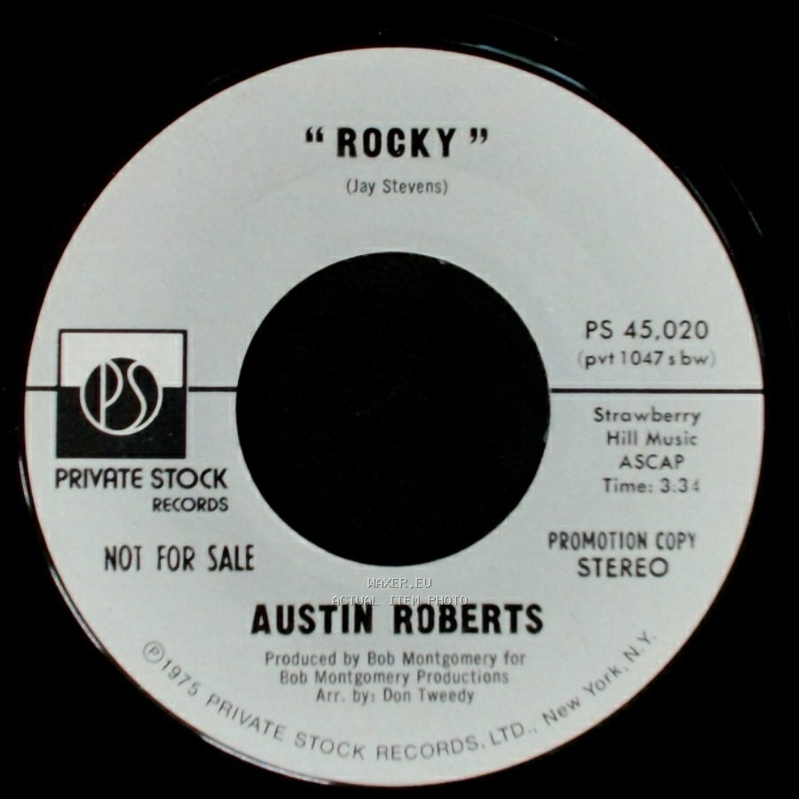 Austin Roberts - Rocky / "Rocky" side A
