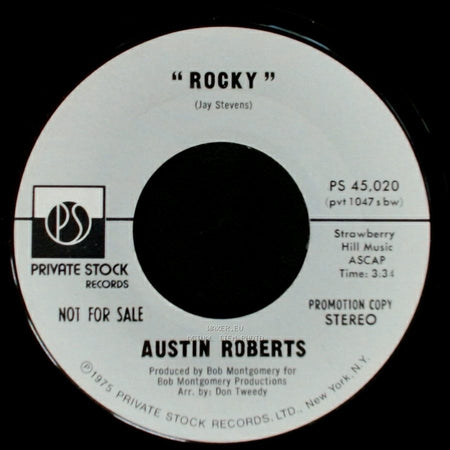 Austin Roberts - Rocky / "Rocky" side A