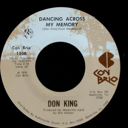 Don King - Dancing Across My Memory / She's The Girl Of My Dreams side A