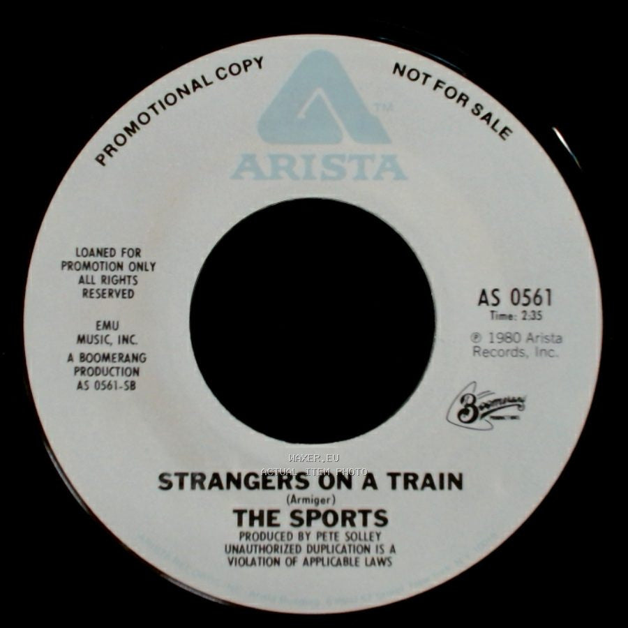 The Sports - No Mama No / Strangers On A Train side A