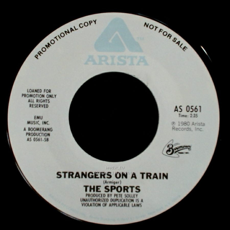 The Sports - No Mama No / Strangers On A Train side A