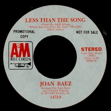 Joan Baez - Windrose / Less Than The Song side A