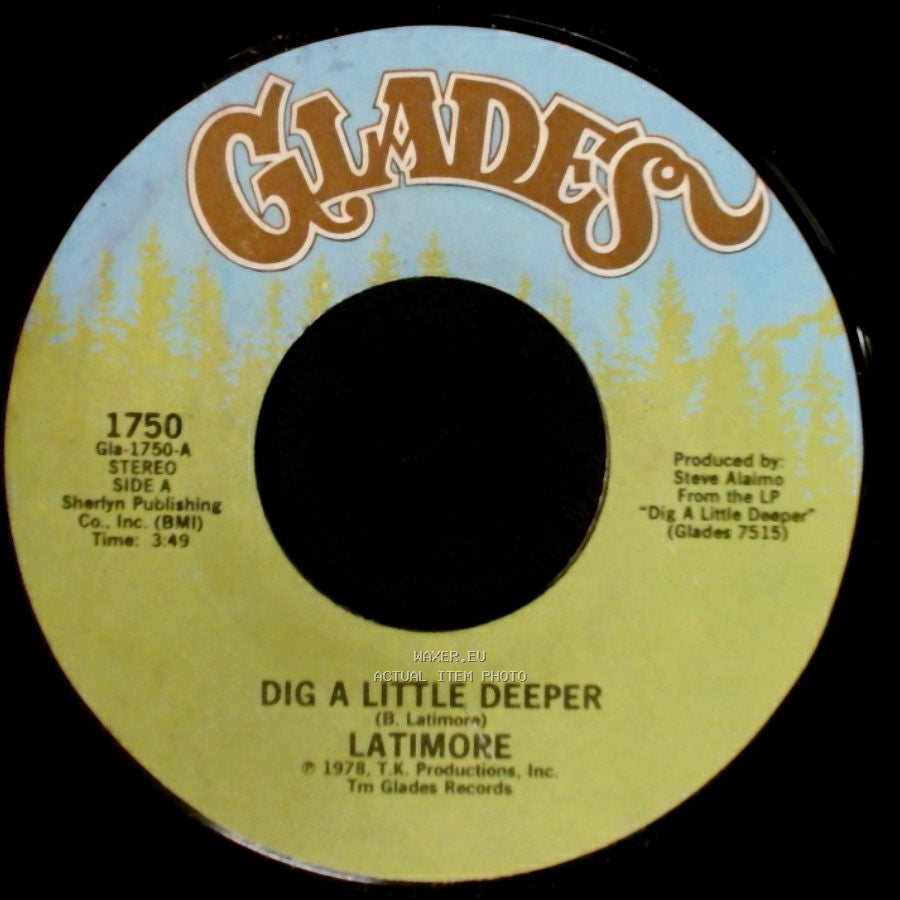 Latimore / Latimo - Dig A Little Deeper / Let Me Go side A