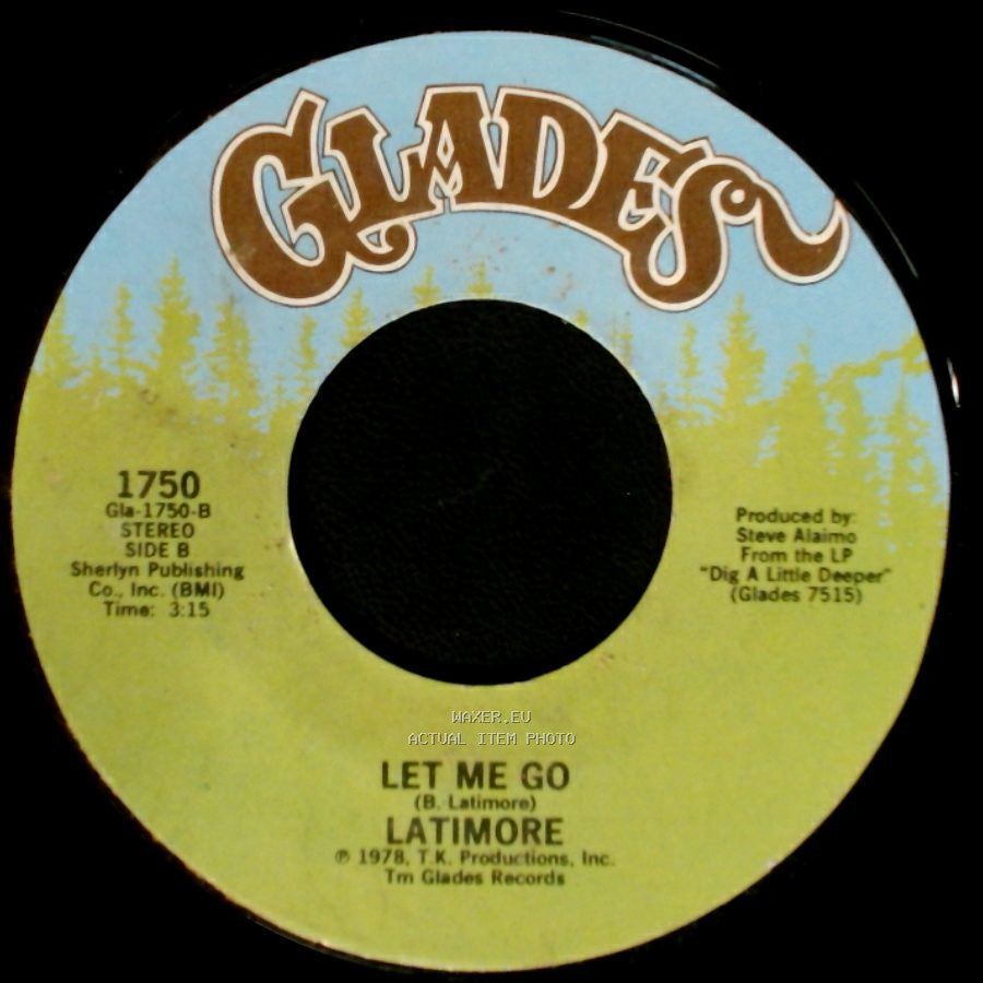 Latimore / Latimo - Dig A Little Deeper / Let Me Go side B