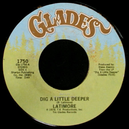Latimore / Latimo - Dig A Little Deeper / Let Me Go side A