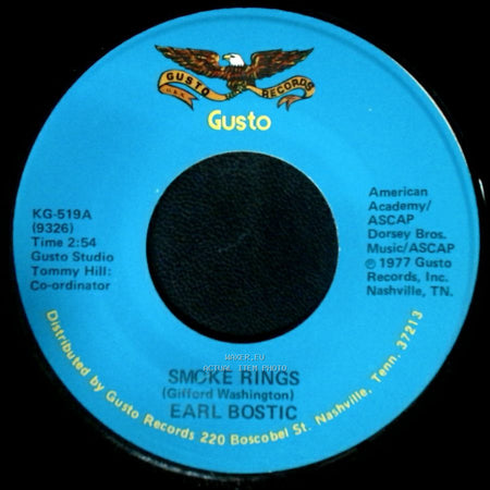 Earl Bostic - Deep Purple / Smoke Rings side B
