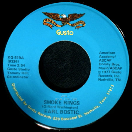 Earl Bostic - Deep Purple / Smoke Rings side B