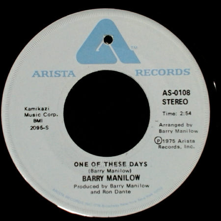 Barry Manilow - It's A Miracle / One Of These Days side A