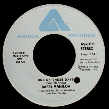 Barry Manilow - It's A Miracle / One Of These Days side A