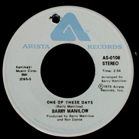 Barry Manilow - It's A Miracle / One Of These Days side A