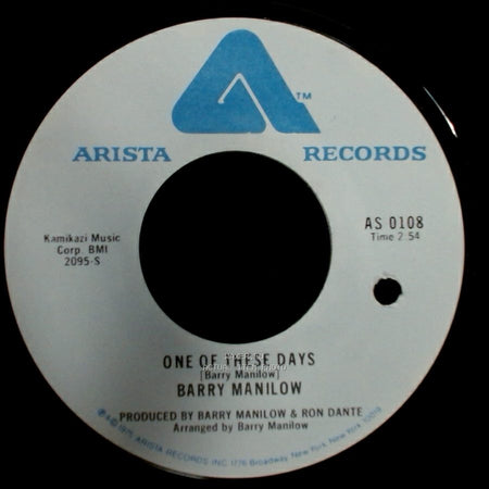Barry Manilow - It's A Miracle / One Of These Days side A