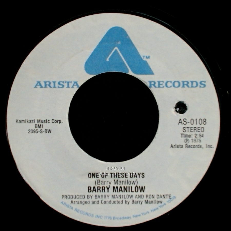 Barry Manilow - It's A Miracle / One Of These Days side A