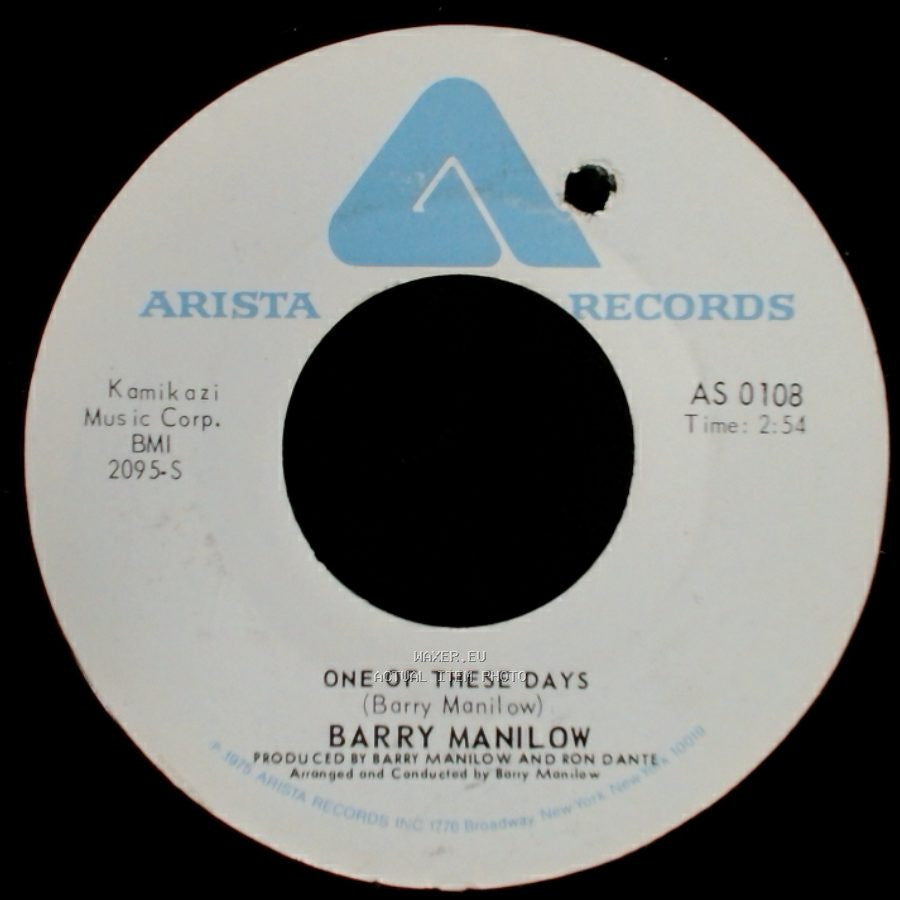 Barry Manilow - It's A Miracle / One Of These Days side A