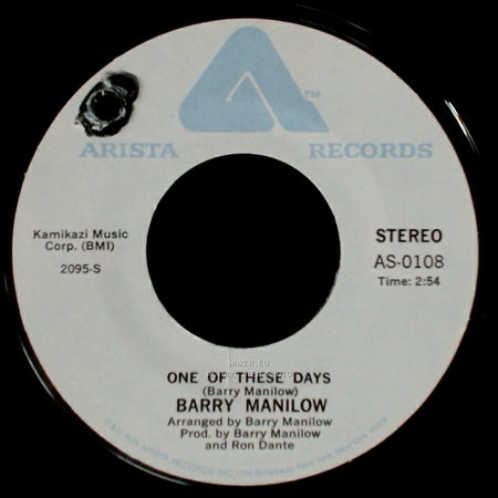 Barry Manilow - It's A Miracle / One Of These Days side A