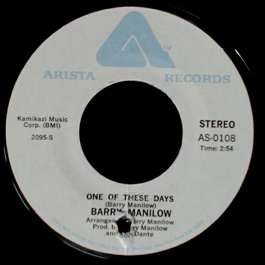 Barry Manilow - It's A Miracle / One Of These Days side A