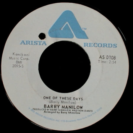 Barry Manilow - It's A Miracle / One Of These Days side A