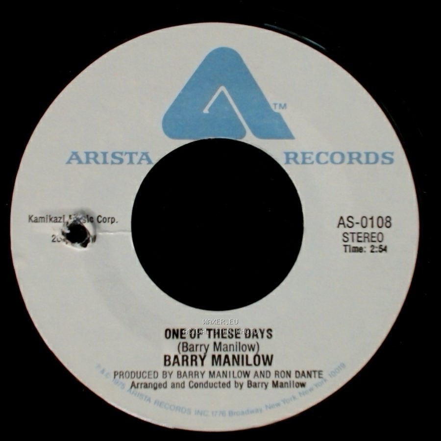 Barry Manilow - It's A Miracle / One Of These Days side A