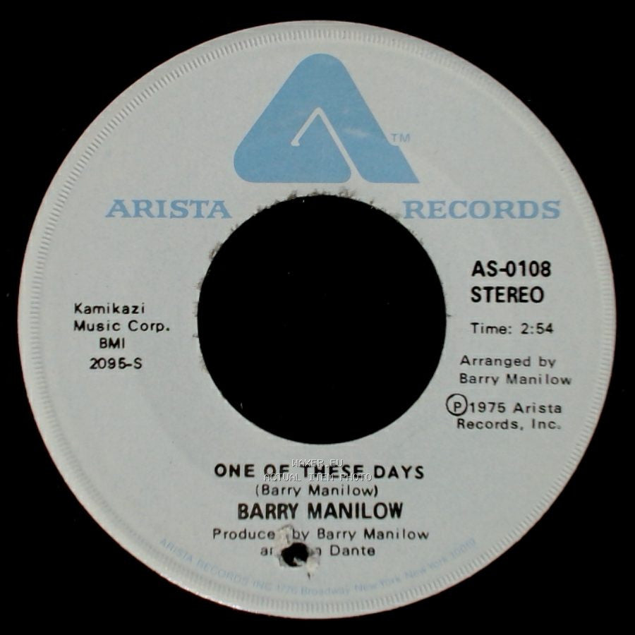 Barry Manilow - It's A Miracle / One Of These Days side A