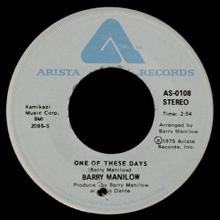 Barry Manilow - It's A Miracle / One Of These Days side A