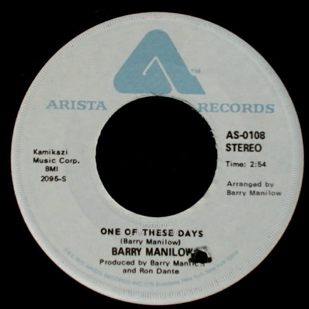 Barry Manilow - It's A Miracle / One Of These Days side A