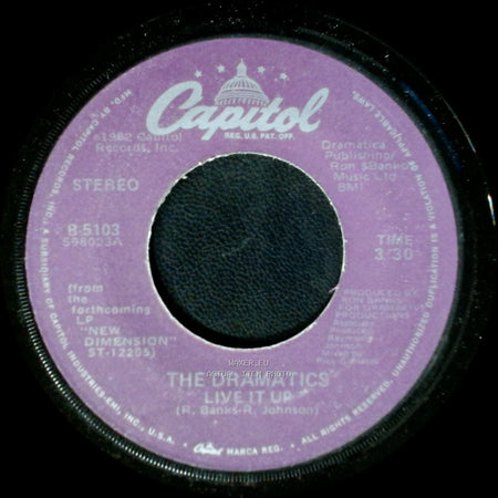 The Dramatics - Live It Up / She's My Kind Of Girl side A