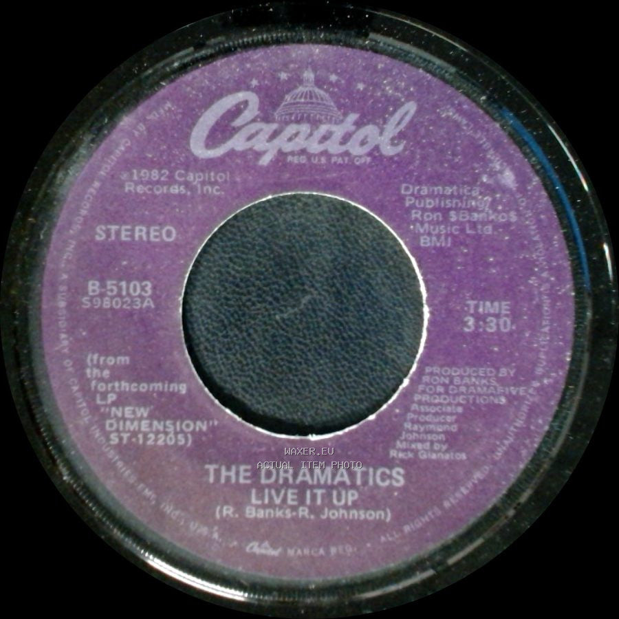 The Dramatics - Live It Up / She's My Kind Of Girl side A
