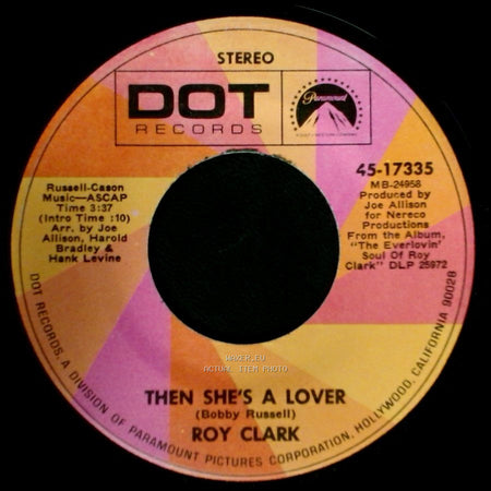 Roy Clark - Say Amen / Then She's A Lover side A