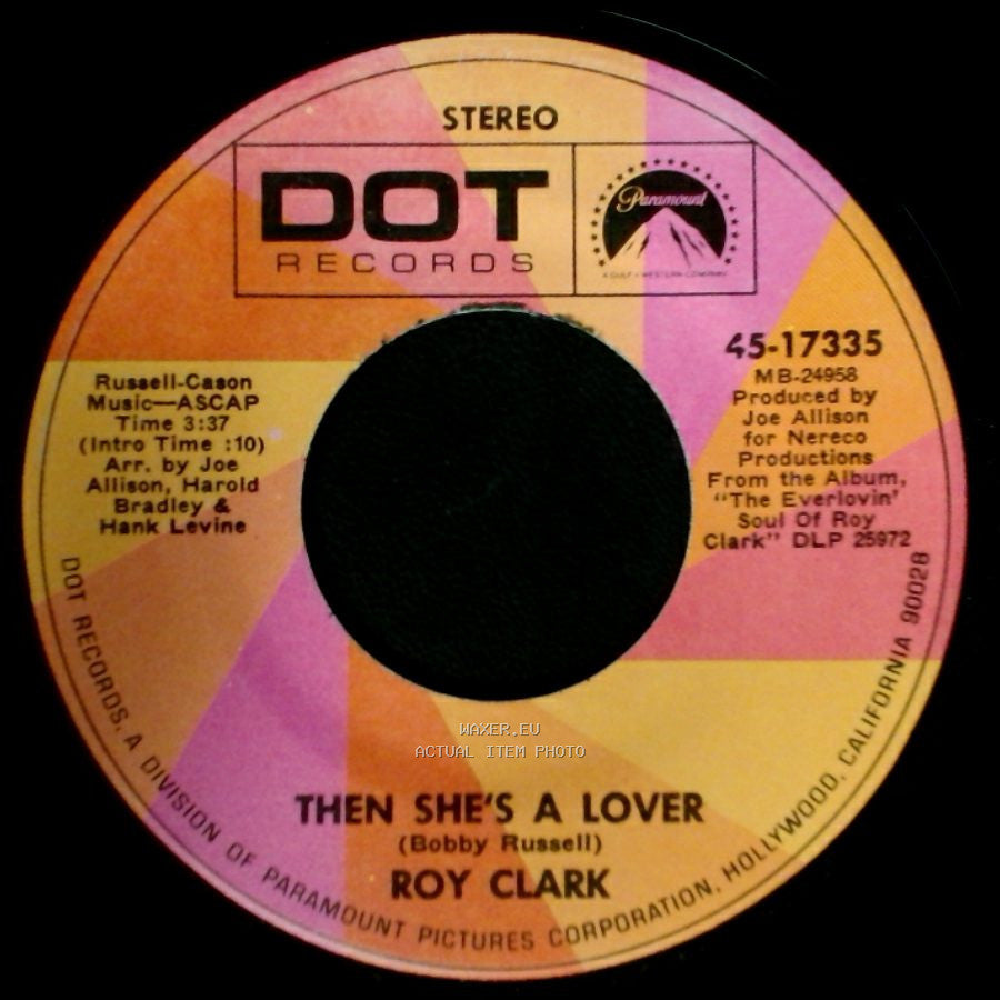 Roy Clark - Say Amen / Then She's A Lover side A