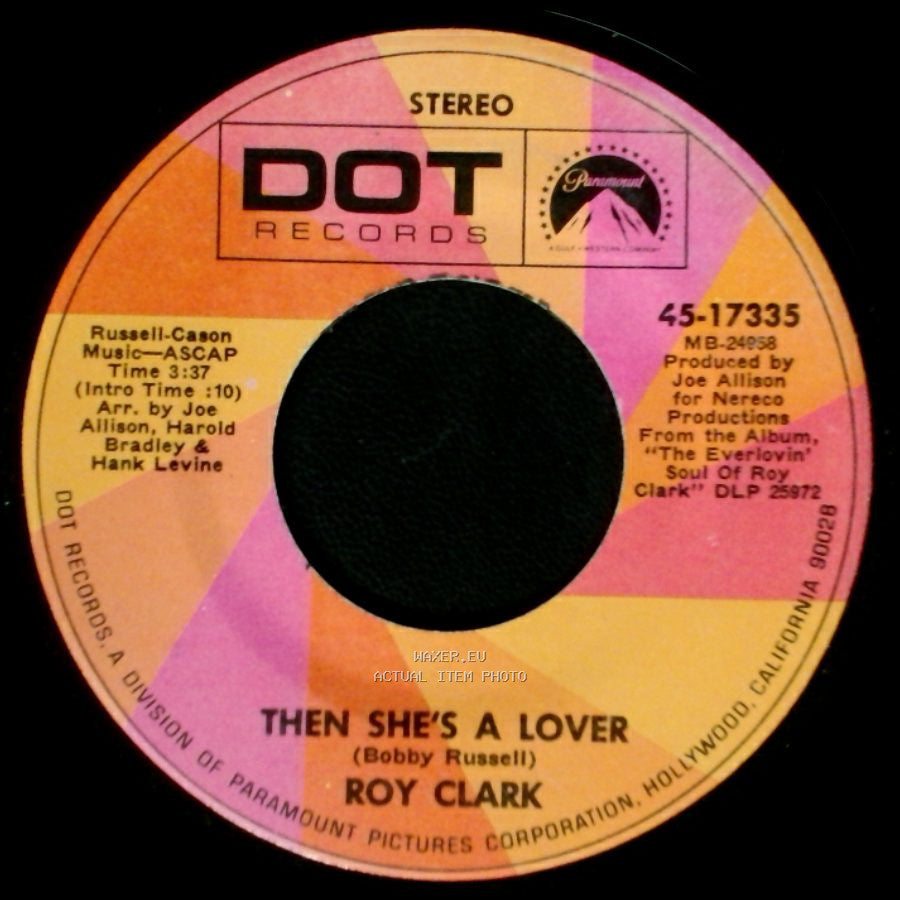 Roy Clark - Say Amen / Then She's A Lover side B