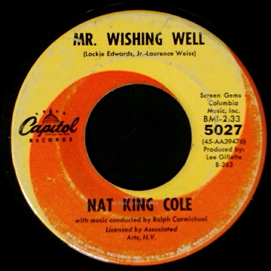 Nat King Cole - Mr. Wishing Well / That Sunday, That Summer side A