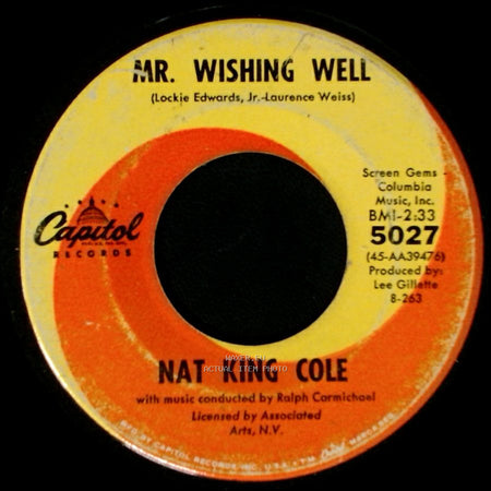 Nat King Cole - Mr. Wishing Well / That Sunday, That Summer side A