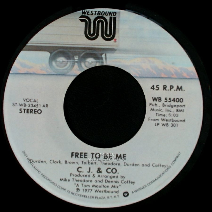 C. J. & Co. - Free To Be Me / Devil's Gun side A