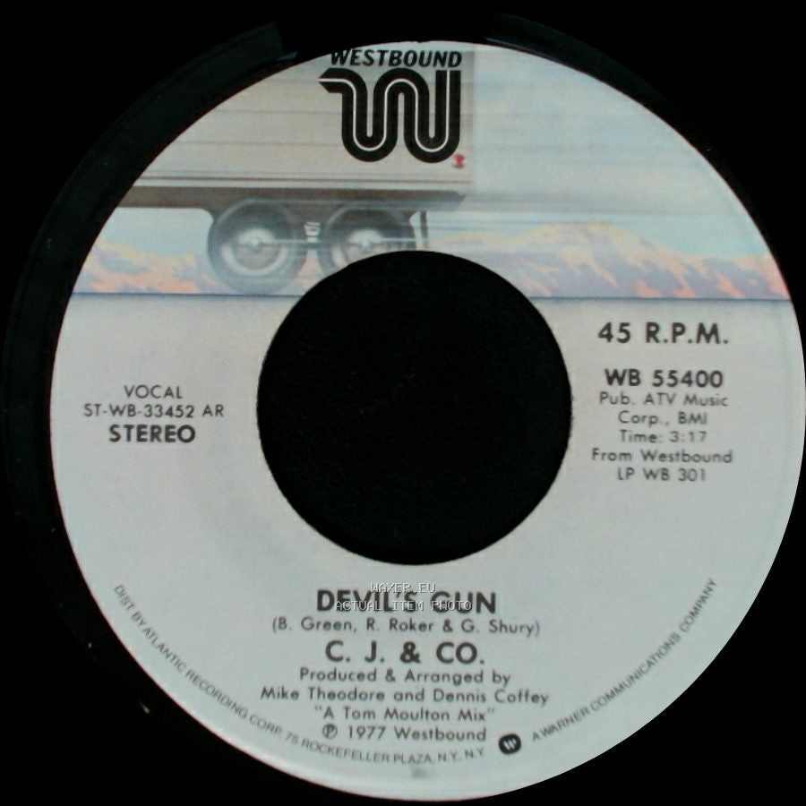 C. J. & Co. - Free To Be Me / Devil's Gun side B